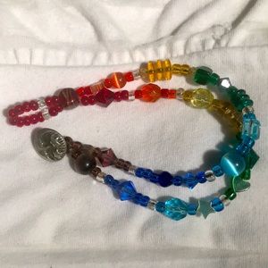 Beautiful chakra bracelet.